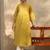 Women floral embroidered thread work kurta