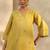 Women floral embroidered thread work kurta