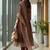 Women ethnic motifs printed regular chanderi silk kurta with trousers & with dupatta
