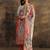 Women floral printed regular kurta with trousers & with dupatta