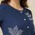 Women ethnic motifs embroidered regular thread work pure cotton kurta with palazzos