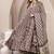 Women floral printed regular pure cotton kurta with palazzos & with dupatta