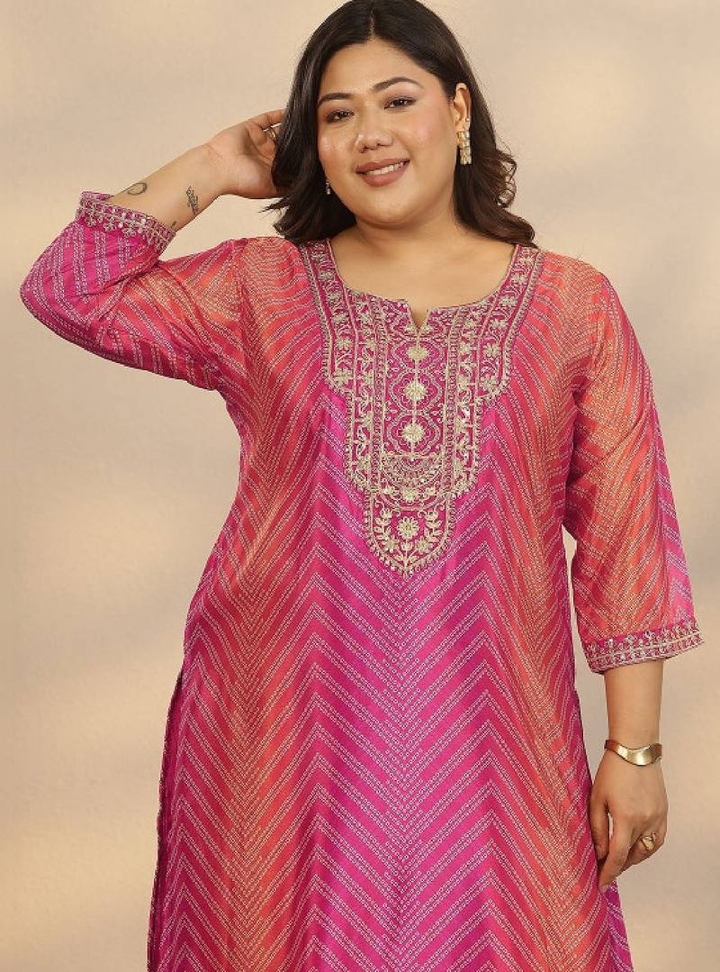 Women ethnic motifs printed regular kurta with sharara & with dupatta