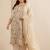 Women floral printed regular kurta with trousers & with dupatta
