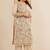 Women floral printed regular kurta with trousers & with dupatta
