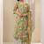 Women floral printed regular kurta with salwar & with dupatta