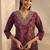 Women floral printed regular kurta with trousers & with dupatta