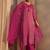 Women floral embroidered regular kurta with trousers & with dupatta