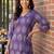 Women ethnic motifs printed regular kurta with trousers