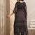 Women ethnic motifs printed regular kurta with trousers