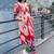 Women ethnic motifs printed regular cotton kurta with trousers