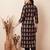 Women ethnic motifs printed regular pure cotton kurta with trousers & with dupatta