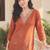 Women floral embroidered thread work kurta