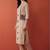 Women ethnic motifs embroidered regular thread work pure cotton kurta with trousers