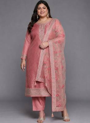 Women floral regular kurta with trousers & with dupatta 1