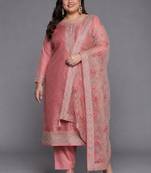 Women floral regular kurta with trousers & with dupatta