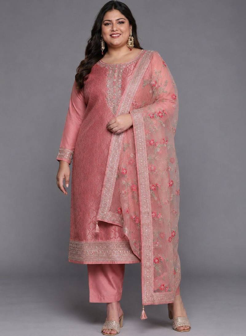 Women floral regular kurta with trousers & with dupatta