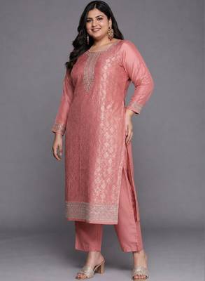 Women floral regular kurta with trousers & with dupatta 2