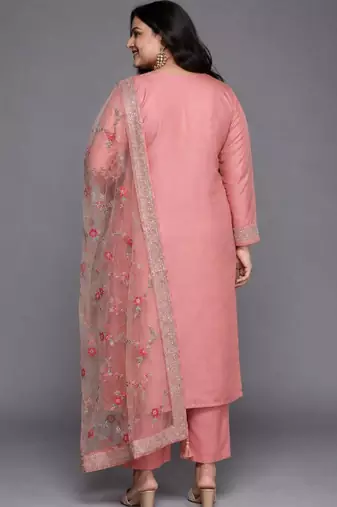 Women floral regular kurta with trousers & with dupatta