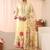 Women floral embroidered panelled kurta with trousers & with dupatta