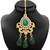 Exotic Gold Plated AD Necklace Set For Women