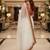 White organza embroidered sequins work heavy look ethnic saree with blouse