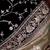 Cream silk embroidered sequins work heavy look ethnic saree with blouse