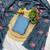 Blue manipuri silk embroidered thread work heavy look ethnic saree with blouse