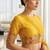 Multicolor dupion silk embroidered thread work heavy look ethnic saree with blouse