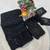 Black net embroidered sequins work heavy look ethnic saree with blouse