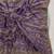 Purple satin embroidered sequins work heavy look ethnic saree with blouse