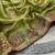 Green satin embroidered thread work heavy look ethnic saree with blouse