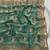 Sea green satin embroidered thread work heavy look ethnic saree with blouse