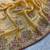 Yellow satin embroidered thread work heavy look ethnic saree with blouse