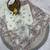 White georgette embroidered thread work heavy look ethnic saree with blouse