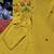 Women's Mustard Cotton Blend Embroidered Kurta Pant Dupatta Set