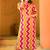 Pink muslin digital print kurta pant set