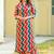 Teal muslin digital print kurta pant set