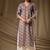 Brown rayon kurti palazzo set