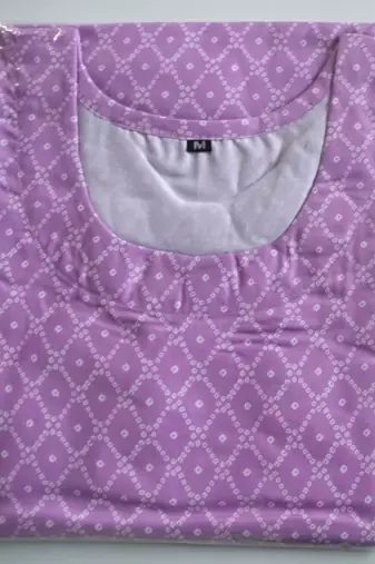 Lavender rayon kurti palazzo set