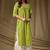 Parrot cambric cotton kurti palazzo set