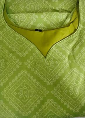 Parrot cambric cotton kurti palazzo set 2