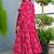 Pink rayon digital printed kurti with pant set