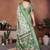 Heavy rich cotton silk digitalprint & jequared rich heavy border with fancy tassel with jacqurd blouse