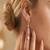 Elegant Freshwater Pearl Drop Hoop Earrings     Gold Bridal Jewelry