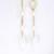 Elegant Freshwater Pearl Drop Hoop Earrings     Gold Bridal Jewelry