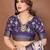 Heavy rich cotton silk digitalprint & jequared rich heavy border with fancy tassel with jacqurd blouse