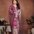 Heavy rich cotton silk digitalprint & jequared rich heavy border with fancy tassel with jacqurd blouse