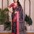 Premium cotton silk & soft flowing drape silk floral print sarees