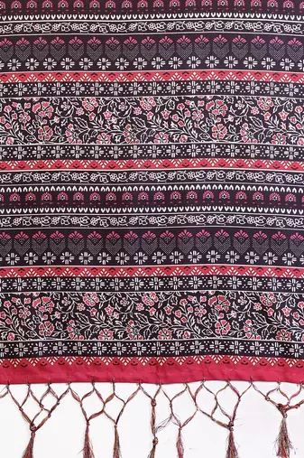 Premium cotton silk & soft flowing drape silk floral print sarees